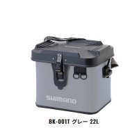 ≪'23年4月新商品！≫ シマノ タックルボートバッグ（ハードタイプ） BK-001T グレー 32L [4月発売予定/ご予約受付中]