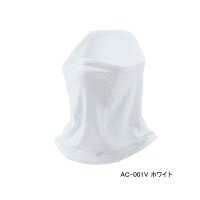 ≪'23年3月新商品！≫ シマノ フェイスマスク AC-001V ホワイト フリーサイズ [3月発売予定/ご予約受付中]