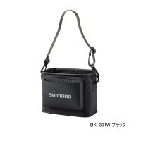 ≪'23年3月新商品！≫ シマノ 船ベリポーチ BK-301W ブラック [3月発売予定/ご予約受付中]