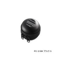 ≪'23年3月新商品！≫ シマノ セミハードスプールガード PC-218W ブラック Sサイズ [3月発売予定/ご予約受付中]