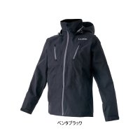 ≪'23年2月新商品！≫ がまかつ ラグゼ アクティブフィットレインジャケット LE-4006-1 #4 ベンタブラック Mサイズ