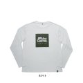 ≪'23年6月新商品！≫ アブガルシア バグオフ ボックスロゴ ロングスリーブT ホワイト Mサイズ [6月発売予定/ご予約受付中] 【返品不可】