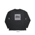 ≪'23年6月新商品！≫ アブガルシア バグオフ ボックスロゴ ロングスリーブT ブラック Mサイズ [6月発売予定/ご予約受付中]  【返品不可】