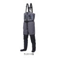 ≪'23年3月新商品！≫ ダイワ タイトフィットソルトブレス ストッキングジップウェーダー SW-4052BS-T ブラック Mサイズ