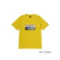 ≪'23年4月新商品！≫ ダイワ グラフィックTシャツ サーフ DE-6523 スモークイエロー Mサイズ