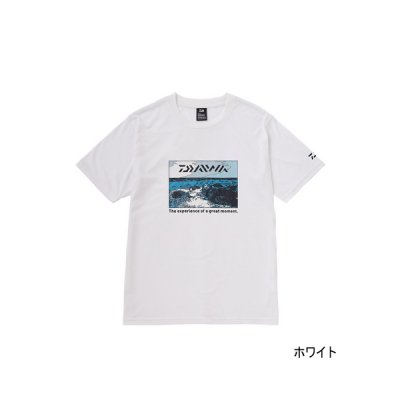 画像1: ≪'23年4月新商品！≫ ダイワ グラフィックTシャツ サラシ DE-6123 ホワイト 2XLサイズ