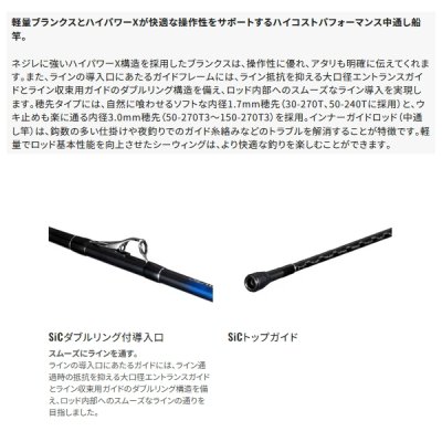 画像2: ≪'23年9月新商品！≫ シマノ '23 シーウイング 73 50-300T3 〔仕舞寸法 107.6cm〕 【保証書付き】 [9月発売予定/ご予約受付中]