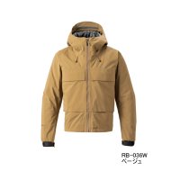 ≪'23年9月新商品！≫ シマノ ゴアテックス(R) インサレーション ショートレインジャケット RB-036W ベージュ Mサイズ [9月発売予定/ご予約受付中]