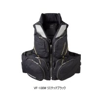 ≪'23年9月新商品！≫ シマノ リミテッドプロ フローティングベスト 枕付 VF-130W リミテッドブラック 2XLサイズ [9月発売予定/ご予約受付中]