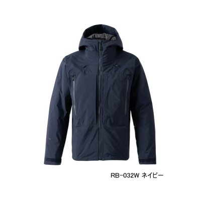 画像1: ≪'23年9月新商品！≫ シマノ ゴアテックス(R) インサレーション レインジャケット RB-032W ネイビー XLサイズ [9月発売予定/ご予約受付中]