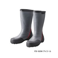 ≪'23年9月新商品！≫ シマノ スタンダードライトブーツ スパイク FB-020W チャコール Sサイズ [9月発売予定/ご予約受付中]