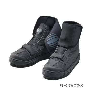 画像1: ≪'23年9月新商品！≫ シマノ リミテッド プロ ウェットシューズ FS-013W ブラック 25.0cm [9月発売予定/ご予約受付中]