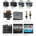 画像2: ≪'23年9月新商品！≫ シマノ ロッドレスト タックルバッグ (レスト2/ハードタイプ) BK-021W ブラック 27L [9月発売予定/ご予約受付中] (2)