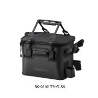 ≪'23年9月新商品！≫ シマノ ロッドレスト タックルバッグ (レスト2/ハードタイプ) BK-021W ブラック 22L [9月発売予定/ご予約受付中]