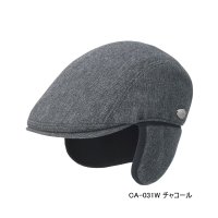 ≪'23年9月新商品！≫ シマノ ツイード ハンチング CA-031W チャコール Mサイズ [9月発売予定/ご予約受付中]