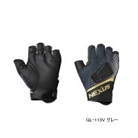 ≪'23年9月新商品！≫ シマノ ネクサス 防風 マグネット グローブ 5 GL-113V グレー Lサイズ [9月発売予定/ご予約受付中]