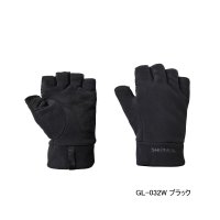 ≪'23年9月新商品！≫ シマノ ゴアテックス ウィンドストッパー(R) フリース グローブ 5 GL-032W ブラック Lサイズ [9月発売予定/ご予約受付中]