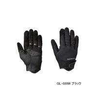 ≪'23年10月新商品！≫ シマノ タイタニューム・アルファ ロックショア グローブ GL-030W ブラック Mサイズ [10月発売予定/ご予約受付中]