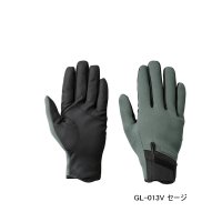 ≪'23年10月新商品！≫ シマノ タイタニューム・アルファ グローブ フルカバー GL-013V セージ Mサイズ [10月発売予定/ご予約受付中]