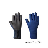 ≪'23年10月新商品！≫ シマノ ダブル クロロプレン グローブ 3 GL-011V ディープブルー Mサイズ [10月発売予定/ご予約受付中]