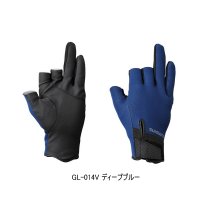 ≪'23年10月新商品！≫ シマノ タイタニューム・アルファ グローブ 3 GL-014V ディープブルー Mサイズ [10月発売予定/ご予約受付中]