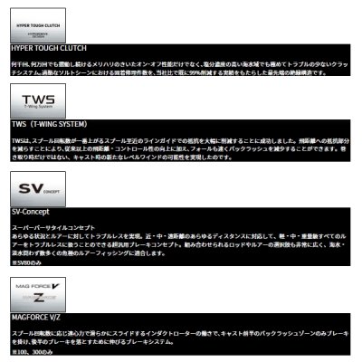 画像3: ≪'23年9月新商品！≫ ダイワ ソルティスト TW 300XHL(左) PE スペシャル 【小型商品】