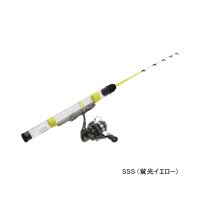 ≪'23年10月新商品！≫ PROX クリアロックプラスセット2(スピニング) CRPS442SSS 蛍光イエロー 〔仕舞寸法 25.5cm〕