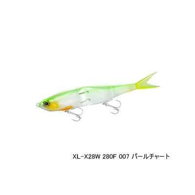 画像1: ≪'23年9月新商品！≫ シマノ エクスセンス アーマジョイント 280F フラッシュブースト XL-X28W 007 パールチャート 280mm/135g 【小型商品】