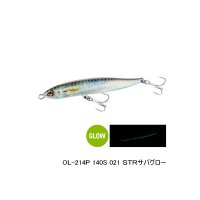 ≪'23年6月新商品！≫ シマノ コルトスナイパー ロックスライド 140S ジェットブースト OL-214P 021 STRサバグロー 140mm/56g 【2個セット】 【小型商品】