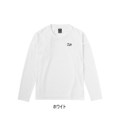 画像1: ≪'23年9月新商品！≫ ダイワ クリーンオーシャン フィールアライブ ロングTシャツ DE-8223 ホワイト 2XLサイズ