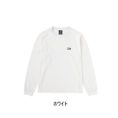 画像1: ≪'23年9月新商品！≫ ダイワ グラフィックロングTシャツ サンライズ DE-8523 ホワイト XLサイズ