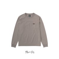 ≪'23年9月新商品！≫ ダイワ グラフィックロングTシャツ サンライズ DE-8523 グレージュ Mサイズ