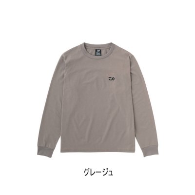 画像1: ≪'23年9月新商品！≫ ダイワ グラフィックロングTシャツ サンライズ DE-8523 グレージュ Mサイズ