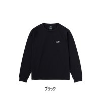 ≪'23年9月新商品！≫ ダイワ グラフィックロングTシャツ サンライズ DE-8523 ブラック Lサイズ