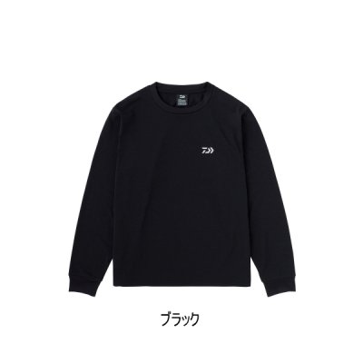 画像1: ≪'23年9月新商品！≫ ダイワ グラフィックロングTシャツ サンライズ DE-8523 ブラック Mサイズ