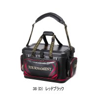 ≪'23年10月新商品！≫ ダイワ トーナメントクールバッグ 38 (D) レッドブラック