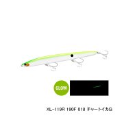 ≪'23年9月新商品！≫ シマノ エクスセンス クー 190F ジェットブースト XL-119R 018 チャートイカG 190mm/29g 【4個セット】 【小型商品】