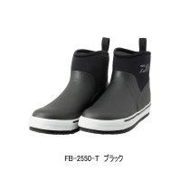 ≪'23年10月新商品！≫ ダイワ タイトフィット フィッシングショートブーツ FB-2550-T ブラック Sサイズ