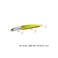 シマノ 熱砂 ヒラメミノーSR 130F フラッシュブースト XF-113U 001 Fヒラメゴールド 130mm/22g 【4個セット】 【小型商品】