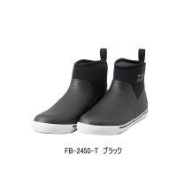 ≪'23年10月新商品！≫ ダイワ タイトフィット フィッシングショートブーツ FB-2450-T ブラック Sサイズ