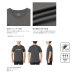 画像3: ≪'24年3月新商品！≫ シマノ ドライロゴTシャツ ショートスリーブ SH-021W インショアブルー XLサイズ [3月発売予定/ご予約受付中] (3)