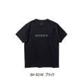 ≪'24年3月新商品！≫ シマノ ドライロゴTシャツ ショートスリーブ SH-021W ブラック XSサイズ [3月発売予定/ご予約受付中]