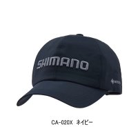 ≪'24年3月新商品！≫ シマノ ゴアテックス ヘッドグリップキャップ CA-020X ネイビー Mサイズ [3月発売予定/ご予約受付中]