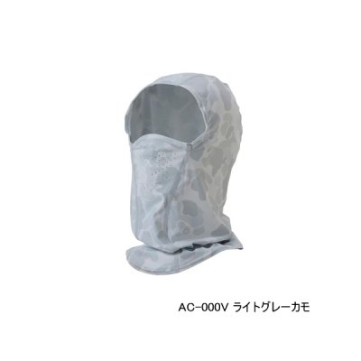 画像1: ≪'24年3月新商品！≫ シマノ フルフェイスマスク AC-000V ライトグレーカモ フリーサイズ [3月発売予定/ご予約受付中]