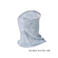 ≪'24年3月新商品！≫ シマノ フェイスマスク AC-001V ライトグレーカモ フリーサイズ [3月発売予定/ご予約受付中]