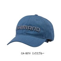 ≪'24年3月新商品！≫ シマノ ツイル キャップ CA-007V ミックスブルー Mサイズ [3月発売予定/ご予約受付中]