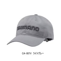 ≪'24年3月新商品！≫ シマノ ツイル キャップ CA-007V ライトグレー Mサイズ [3月発売予定/ご予約受付中]