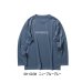 画像1: ≪'24年3月新商品！≫ シマノ ドライロゴTシャツ ロングスリーブ SH-022W ニューブルーグレー Lサイズ [3月発売予定/ご予約受付中] (1)