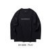 画像1: ≪'24年3月新商品！≫ シマノ ドライロゴTシャツ ロングスリーブ SH-022W ブラック Sサイズ [3月発売予定/ご予約受付中] (1)