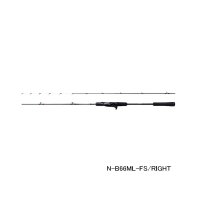 ≪'24年2月新商品！≫ シマノ '24 炎月 エクスチューン N-B66ML-FS/右 〔仕舞寸法 151.9cm〕 【保証書付き】 [2月発売予定/ご予約受付中] 【大型商品1/代引不可】